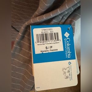 New with tag Columbia pull over